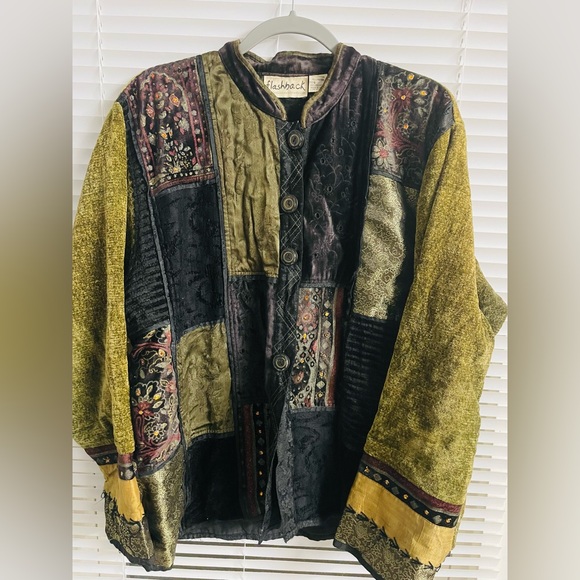 Flashback Women's Patchwork Jacket - Multicolor - Picture 2 of 6